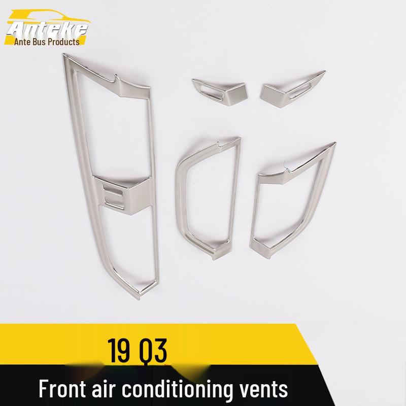 19 Q3 Front Row Air Vent Trim: Protective Sticker for Interior Modification