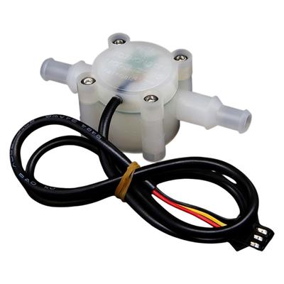DN10 Water Fluidmeter Corrosion Resistant Hall Effect Sensor Flowmeter Fluidmeter Counter for Water Purifier