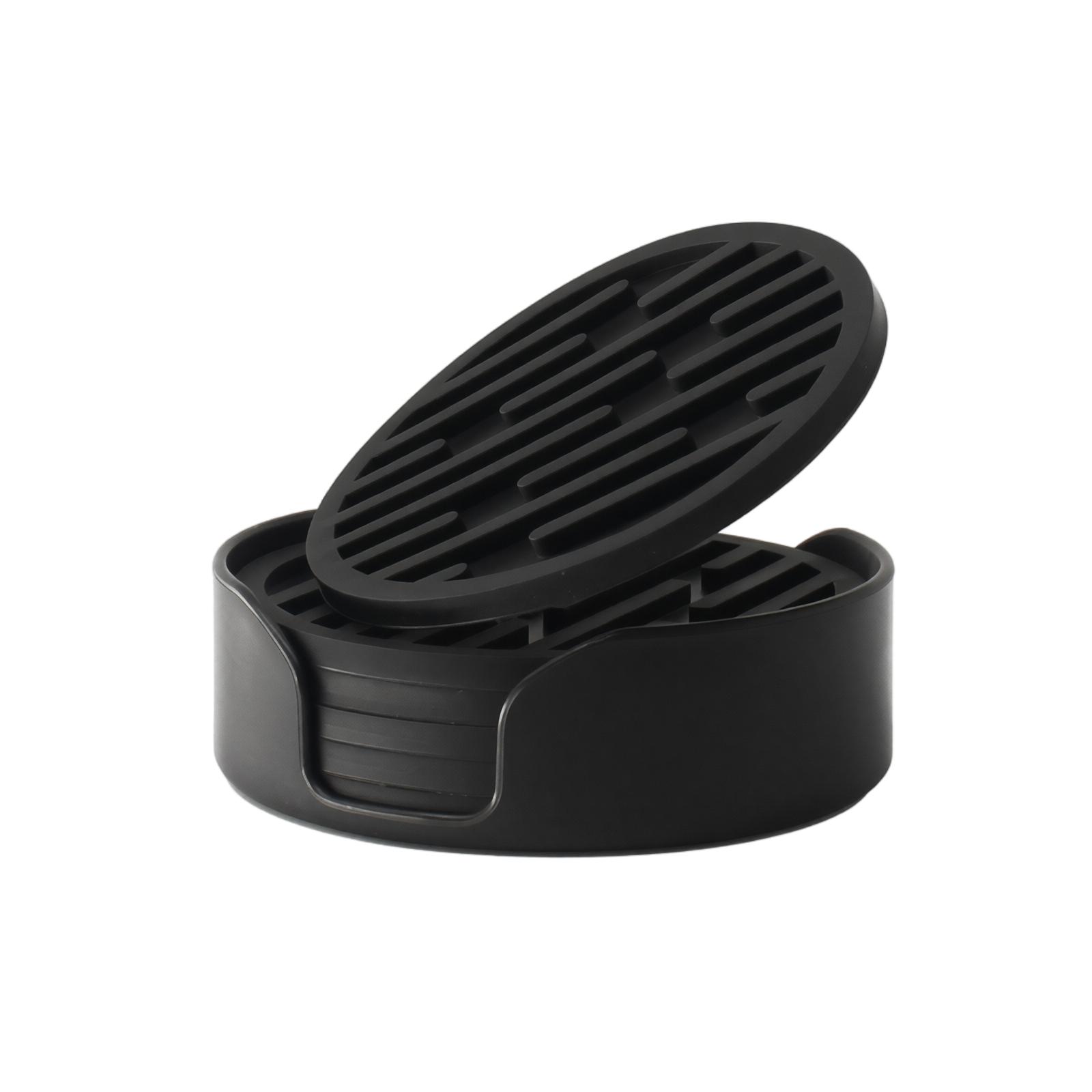Silicone 6-Pack with Cup Holder Tray One Size