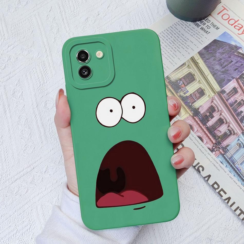 Case For Samsung A03 Core A03S Painted Soft Liquid Silicone Fashion Back Cover For Samsung Galaxy A 03 A03Core A03 S Funda Coque