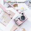 Fuji X100VI Handgrip Protector Case With Detachable Shoulder Strap Microfiber Camera Sleeve Street Photography