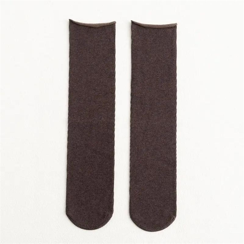 Women Socks New Fashion Colorful Women Socks Korean Style Comfort Long Elastic Breathable Slouch Socks For Girls Casual