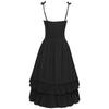 Medieval Irish Off-Shoulder Plus Size Lace-Up Lolita Dress