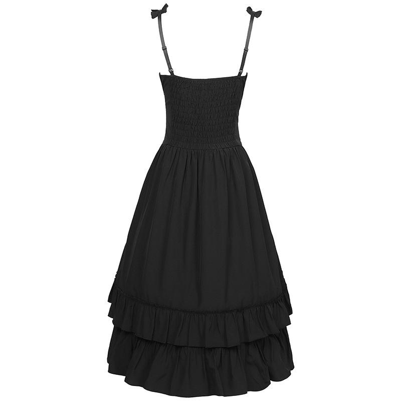 Medieval Irish Off-Shoulder Plus Size Lace-Up Lolita Dress