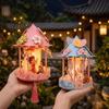 Chinese Style Glowing Rabbit Lantern Cartoon Handheld Lantern Light-Up Lantern  Cultural Events