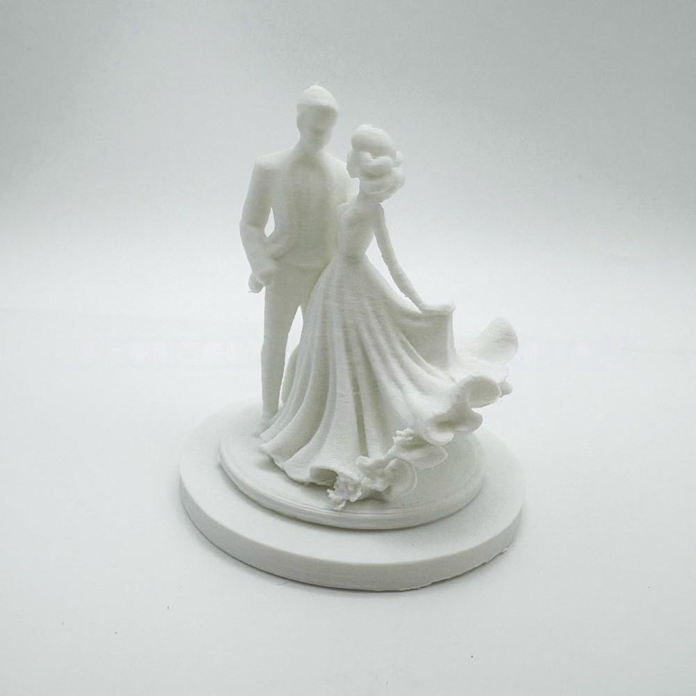 Rustic Wedding Decor Bride And Groom Statues Wedding Desktop Figurine  Weddings Anniversaries Gift