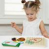 Montessori Wooden Children's Educational Toys Nail Boards Geometry Math Teaching Aids For Shape Cognition Imagination Develop