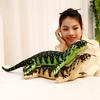 Simulierte Eidechsenpuppe Plüschtier Grüne Eidechse Chamäleonpuppe Junge Beruhigende Stoffpuppe
