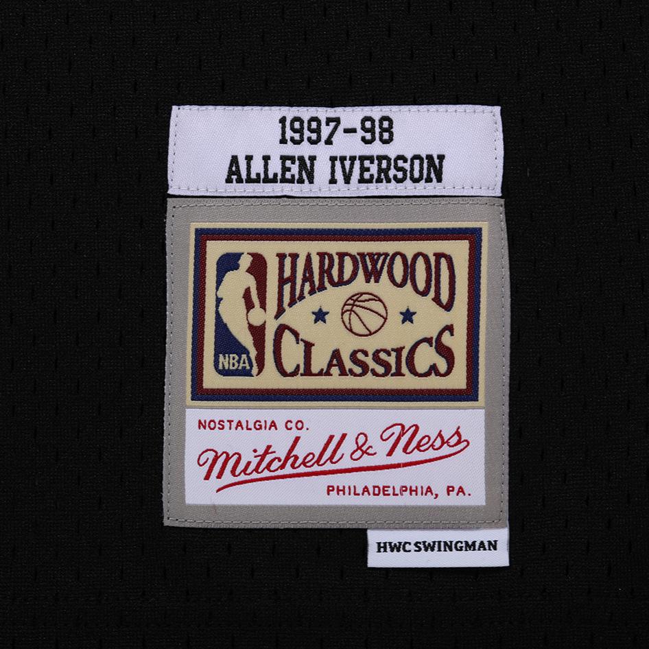 Maillot de Basketball Mitchell & Ness Unisexe Noir SMJY4160-P7697AIVBLCK