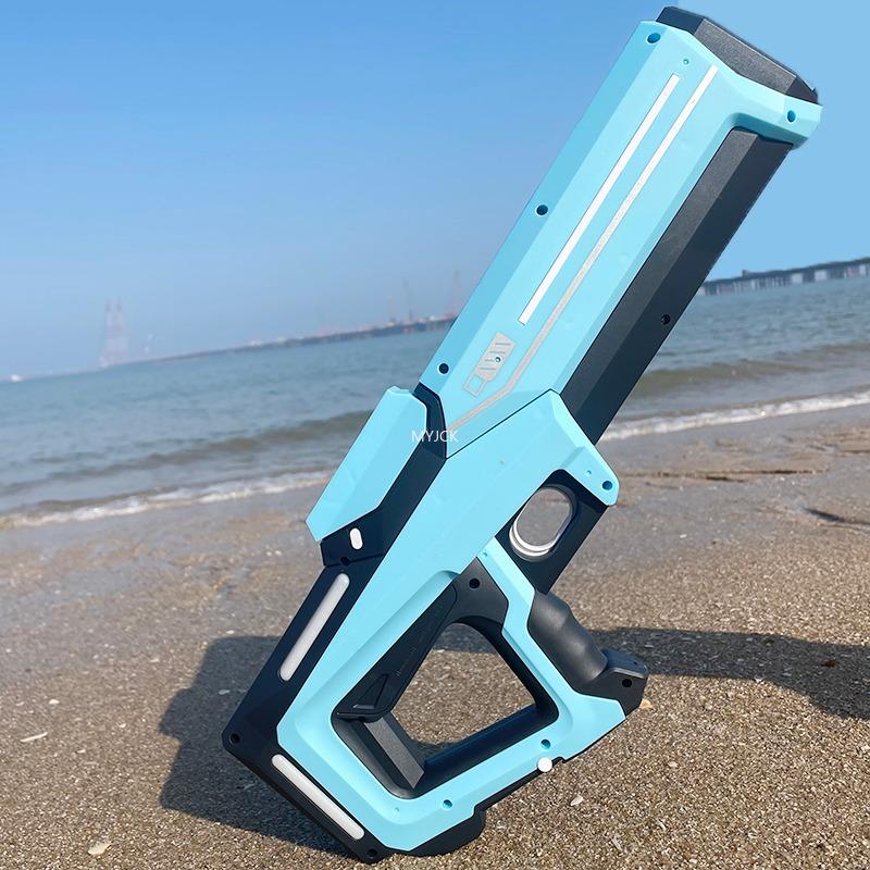 Automatisch Water Hoge Druk Elektrisch Waterpistool Speelgoed Voor Kinderen Zomer Buiten Zwembad Vechtspellen Kinderen Waterspeelgoed Cadeau