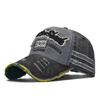 Fashionable Cap Wornout Torn Edges 1969 Baseball Cap Sun Shading