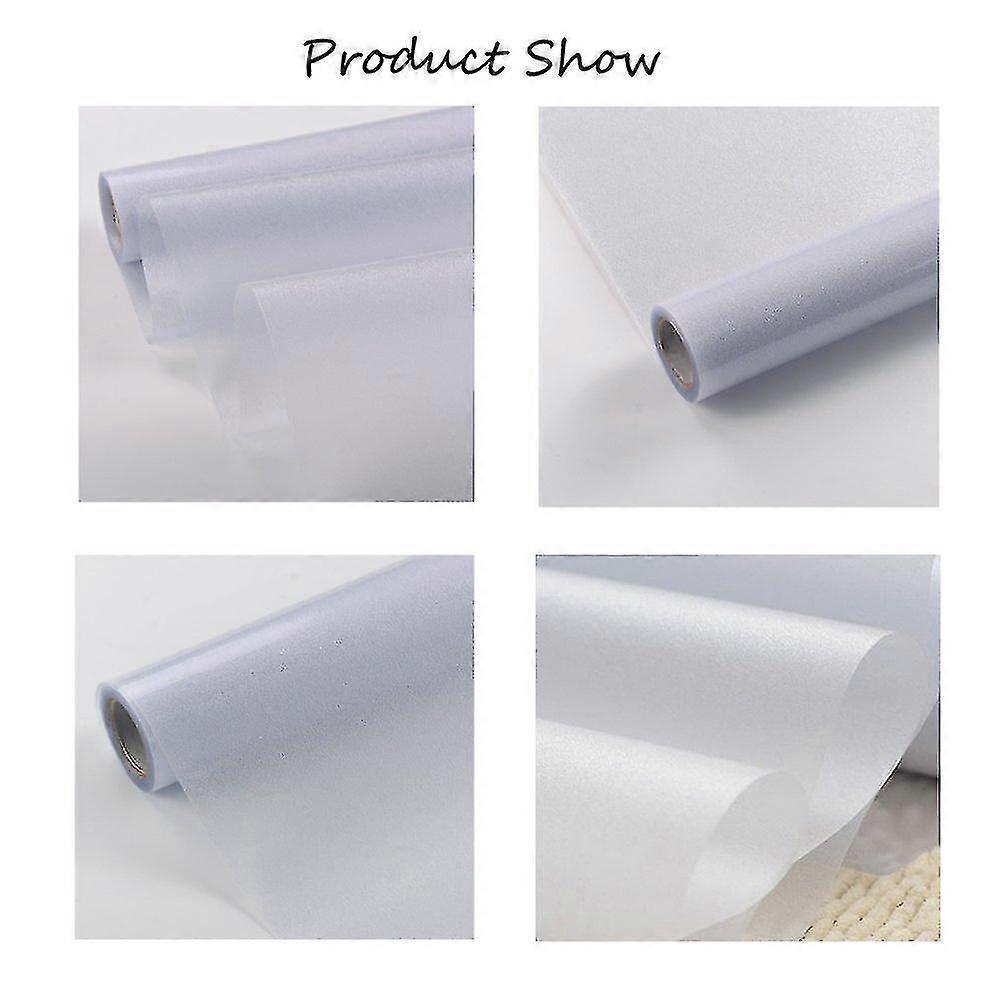 Non-adhesive frosted glass sunscreen anti-UV anti-static adhesive