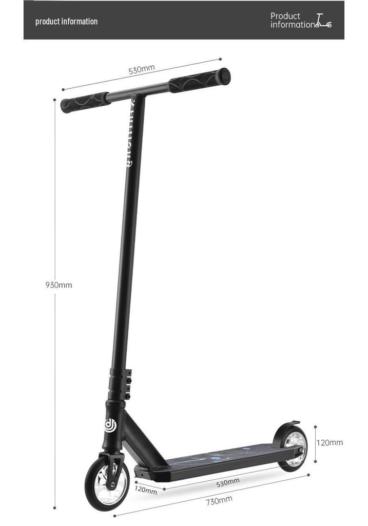 Electric Scooter for Adults: Freestyle Cruising, Stunt Jumps, and Commuting