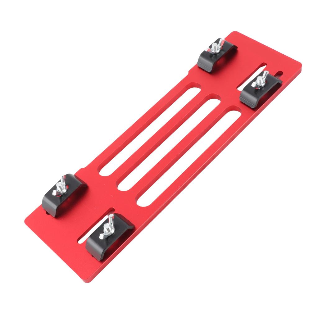 Cutting Machine Base Plate 8mm Thick Aluminum Alloy Adjustable Marble Cutting Machine Guide Plate