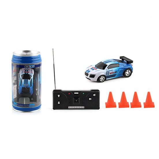 1 set mașină cu telecomandă cu blocaje de coca-cola Design cutii de cola Simulare creativă mașină de curse jucărie cadou pentru copii