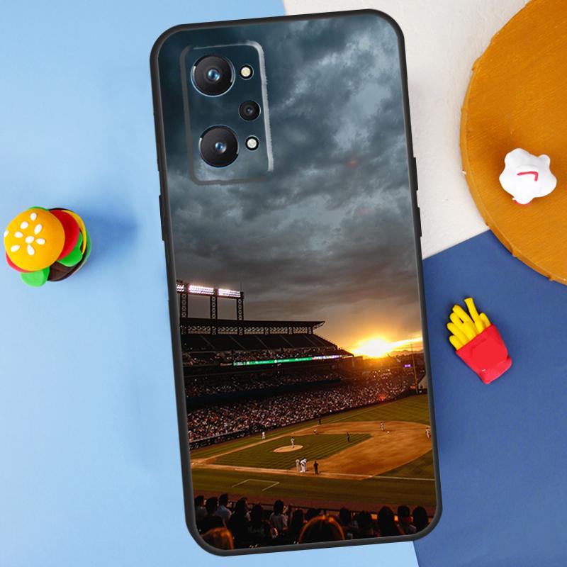 Baseball For Realme GT 6 6T 5 GT7 Pro C61 C75 C55 C51 C21Y C25S C67 C53 13 12 10 11 14 Pro Plus Case