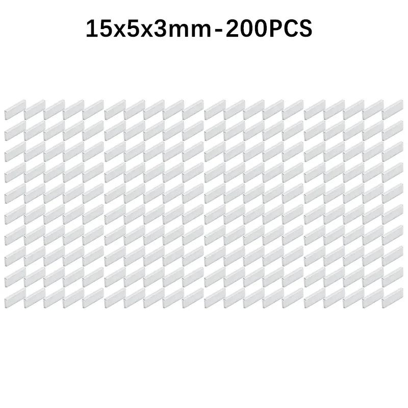 10x5x3 15x5x3 20x10x3mm 200PCS Block Rectangular Neodymium Magnets  Strip Magnet Strong