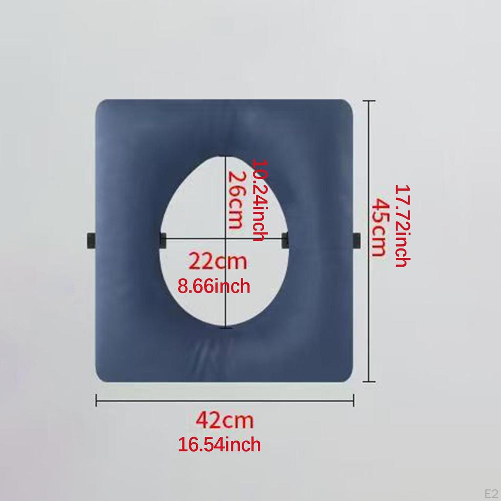 Noční židle Polštář Toaletní sedátko Kempování Vysoká hustota Zvýšené pohodlí Starší osoby