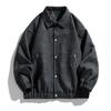 New Leather Jacket Motorcycle Spring and Autumn New Men's Lapel Casual Jacket