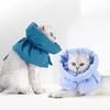 Anti Licking Scarf Sterilization Cats Ring Pets Warmth Head Cover Cat Anti-Bite Adjustable Pet Cone Elizabethan Collar