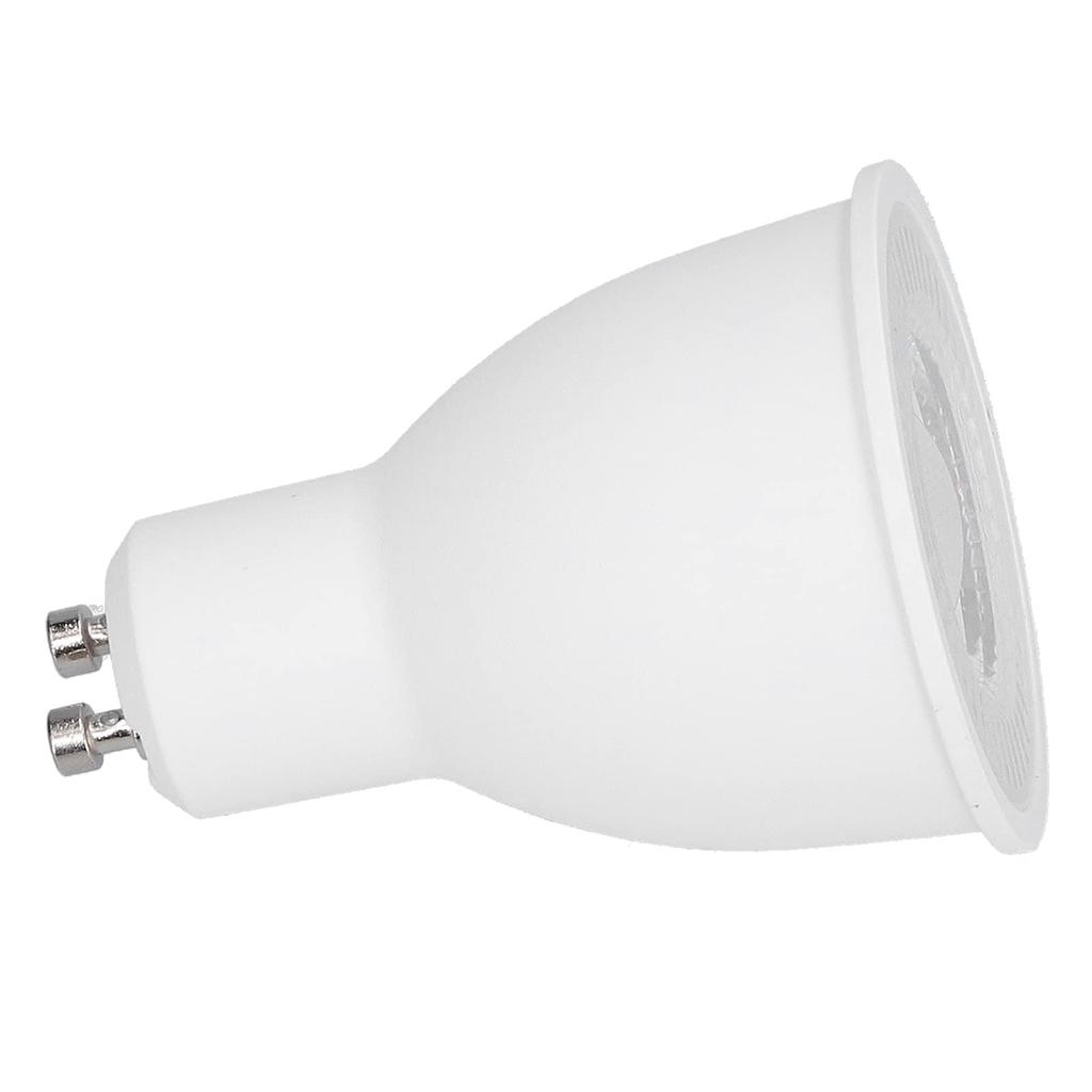 LED Light Bulb GU10, 1100LM, 3-Year Lifespan, Plastic-Clad Aluminum, Spotlight, 10W, Daylight White (Cool White Light), for Living Rooms and