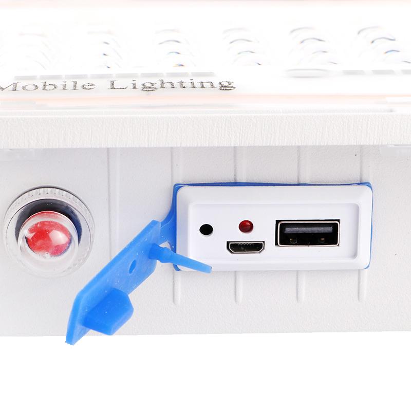 2022 100W LED New Outdoor Emergency Flash LED Camping Lamp Solar Projection Lamp Portable Emergency Charging