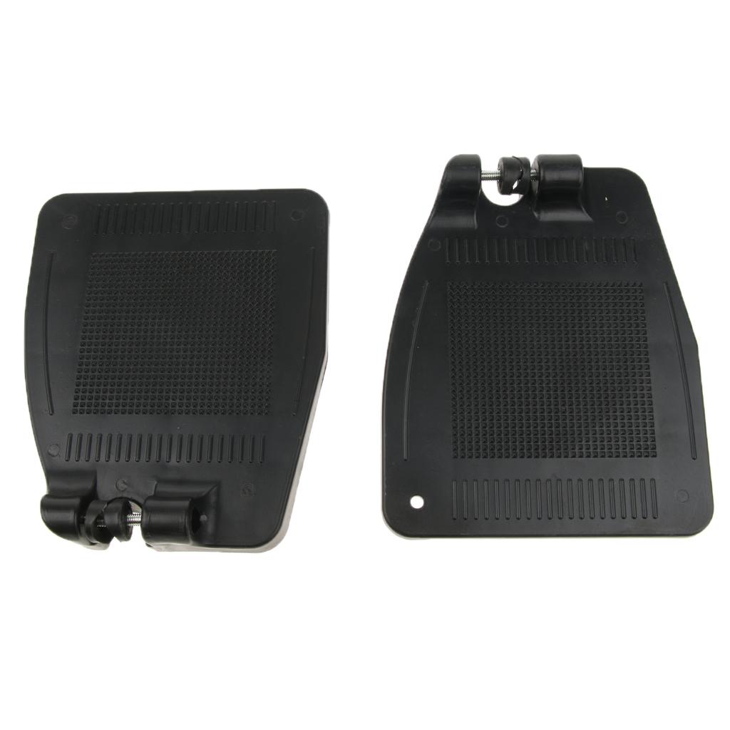 2 Pairs of Legrests, Footrests, Footplate for