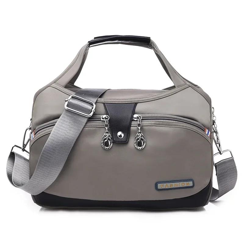 Duża pojemność kobieca torba typu crossbody, monochromatyczna torba na ramię, prosta, swobodna i słodka, wysokiej jakości, modna, nowa