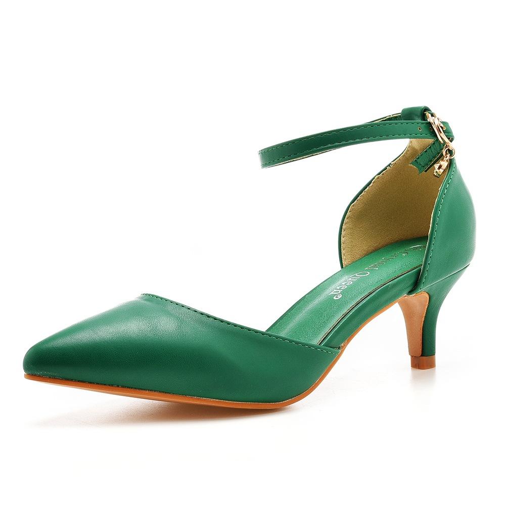 5cm Large Size Hollow Sandals Low Heel Pointed Toe Shoes White Pointed Toe Wedding Shoes Women Wedding Photography Women Sandals