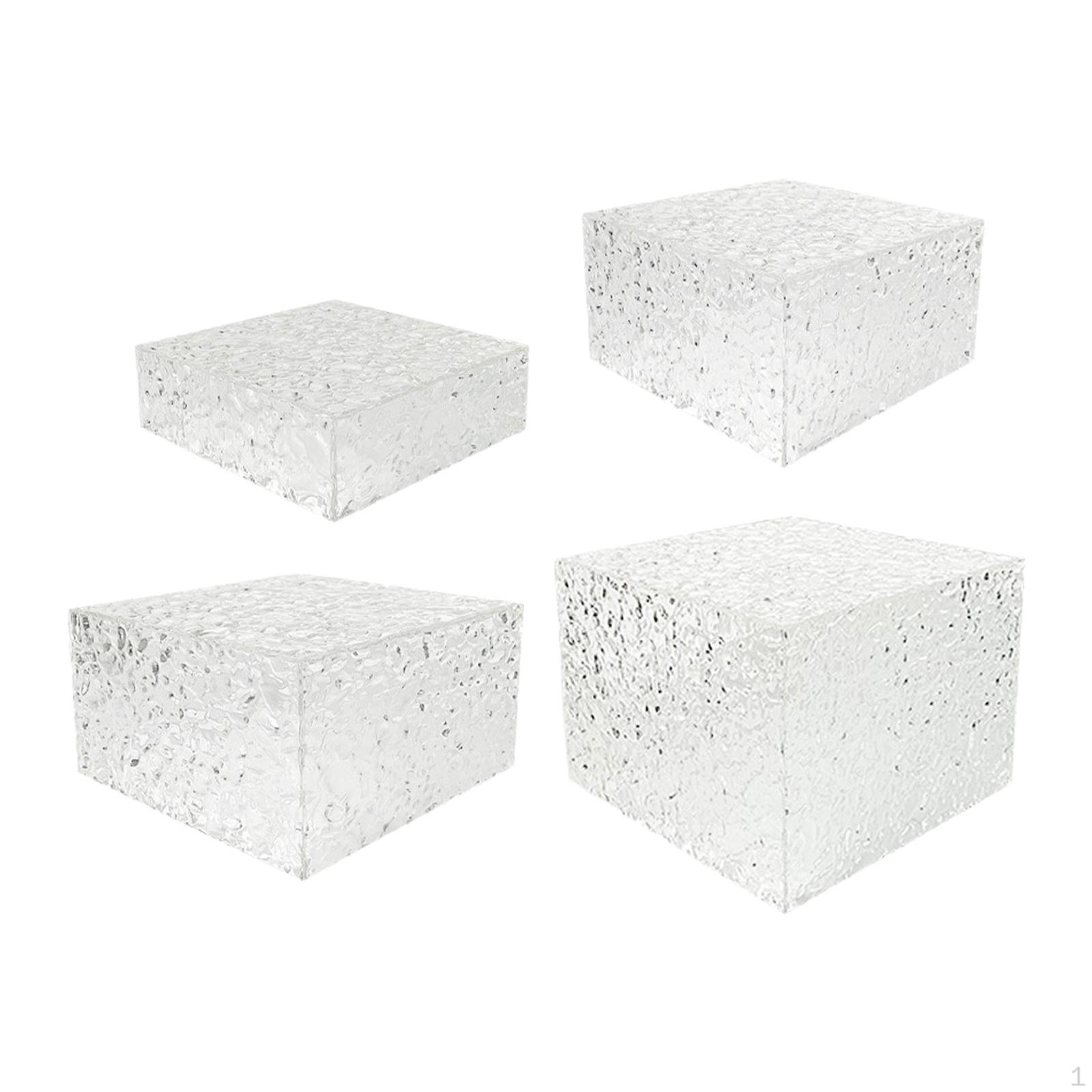 

4x Стойка для фуршета, подставка для подачи блюд с полым дном, набор для демонстрации на столе для десертов