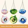 Plush, Durable, Eco-Friendly Christmas Hanging Bed for Parrots and Budgies