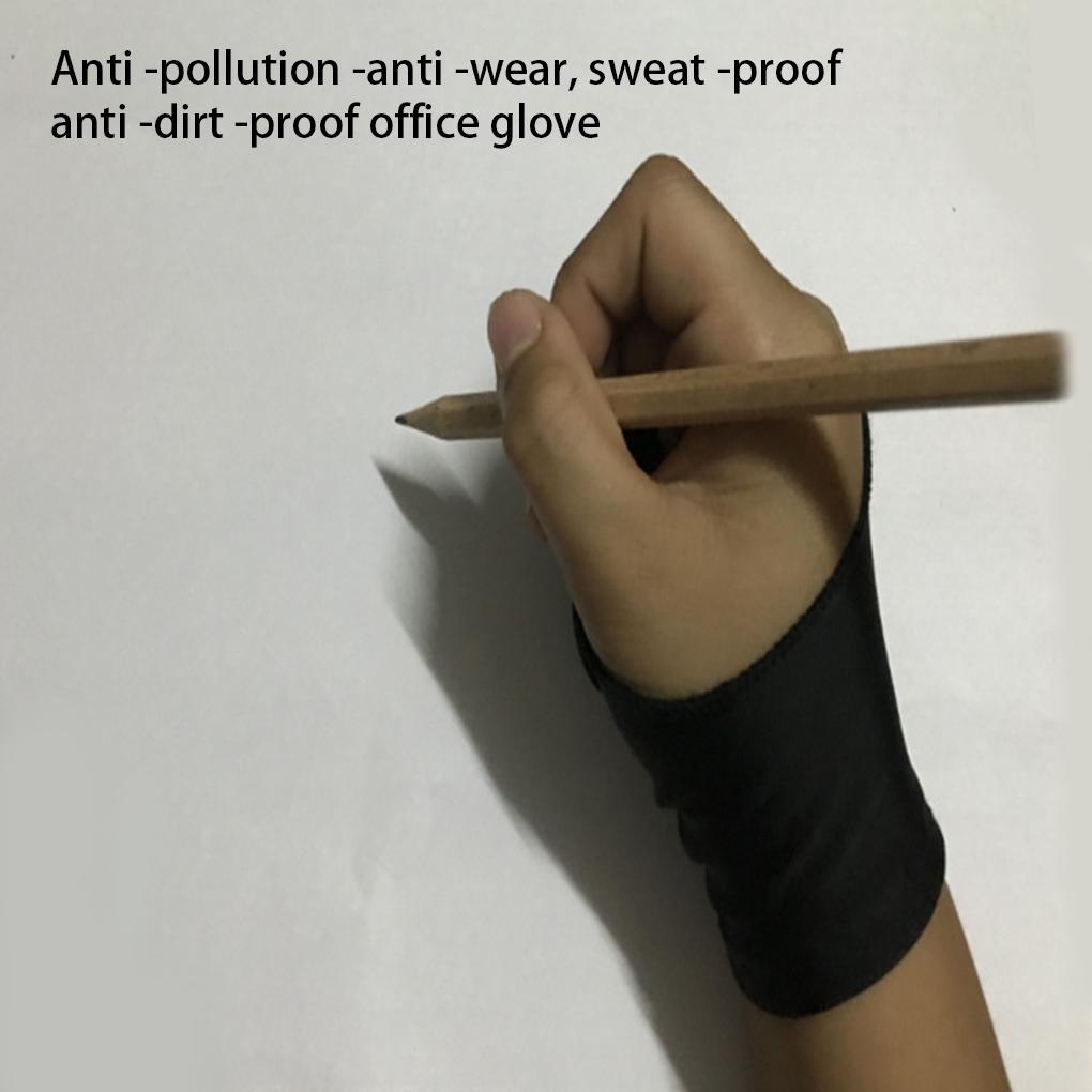 Adults Drawing Anti-fouling Glove Soft Breathable Graphic Tablet Painting Anti-scratch Gloves Artist Student Accessories