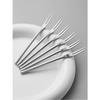 KXLCGYK Dessert Forks, Set of 5, 13cm Long, 18-8 Stainless Steel, Silver, for Japanese Sweets and Fruits