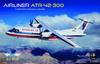Models Turboprop Airliner Plastic Model Kit XSM144009 X-Scale 1/144 ATR-42-300 (Airplane)