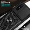 For Infinix GT 30 Pro 5G Case with Slide Camera Lid PC + TPU Kickstand Phone Cover