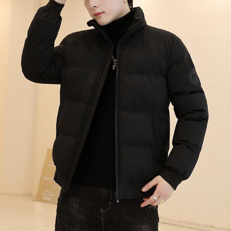 

Men s Thickened Hooded Winter Cotton Jacket L червоний