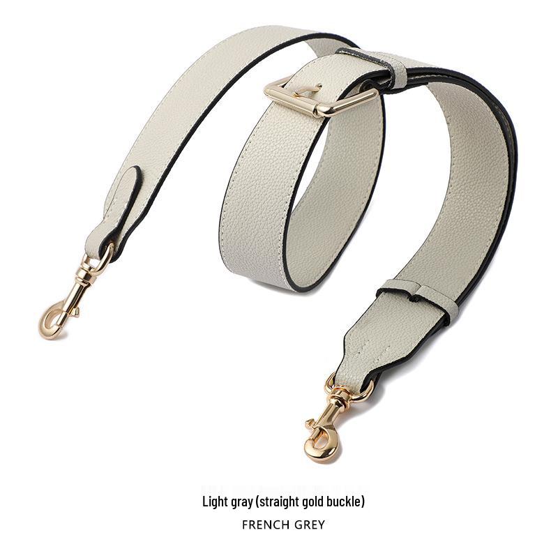 Lychee Grain Cowhide Bag Replacement Strap - Dionysus Versatile Wide Shoulder Strap MHS-A-9