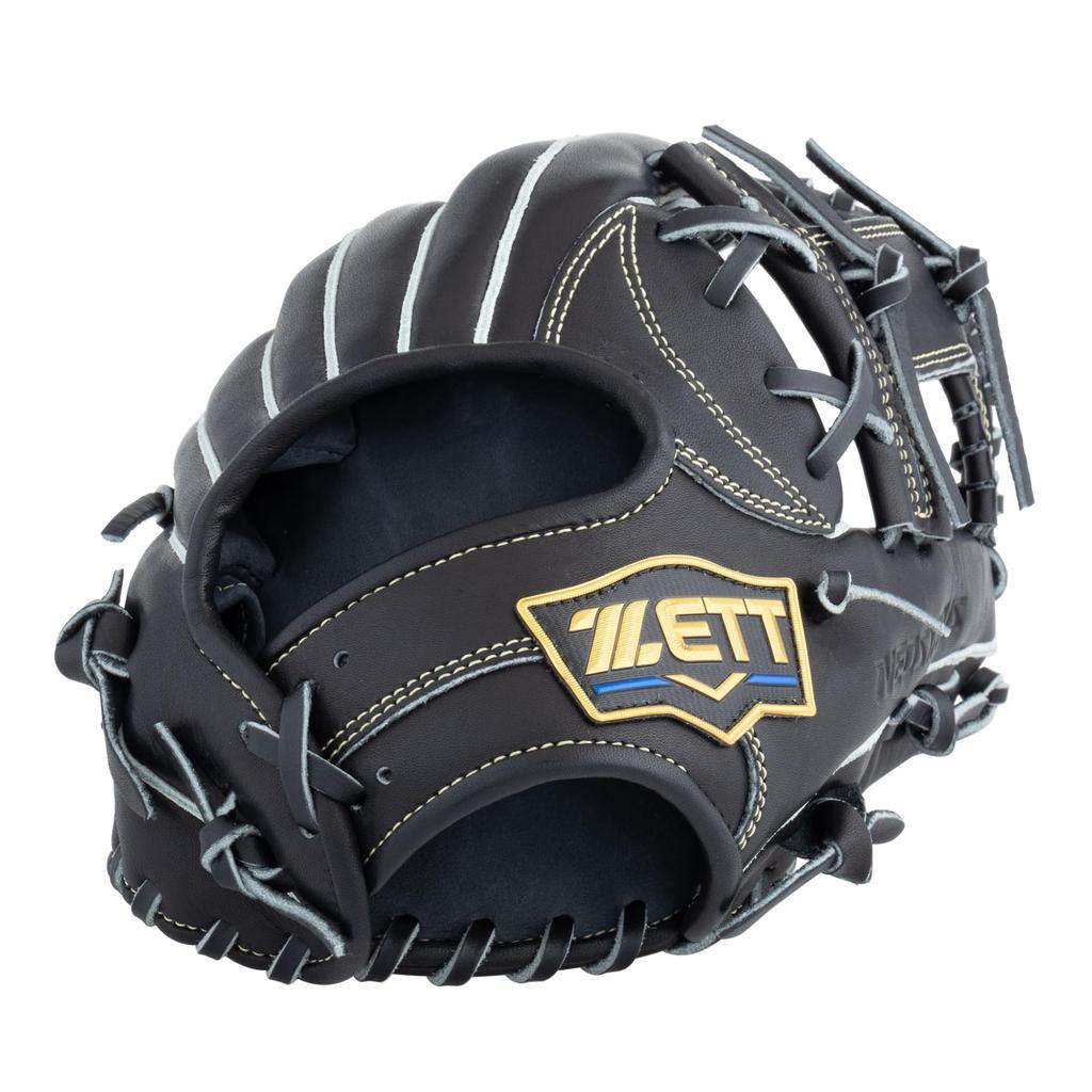 ZETT Neo Status Youth Softball Kenta Imamiya for Second and Size L heights BJG702610N Glove, Style, Shortstop, Right-Handed Throw, Black, (For