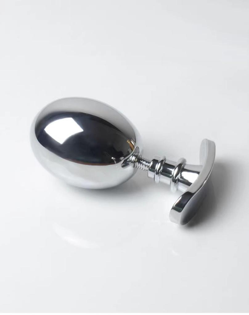 Verstellbarer abnehmbarer Metall-Analplug für Training und Outdoor-Nutzung