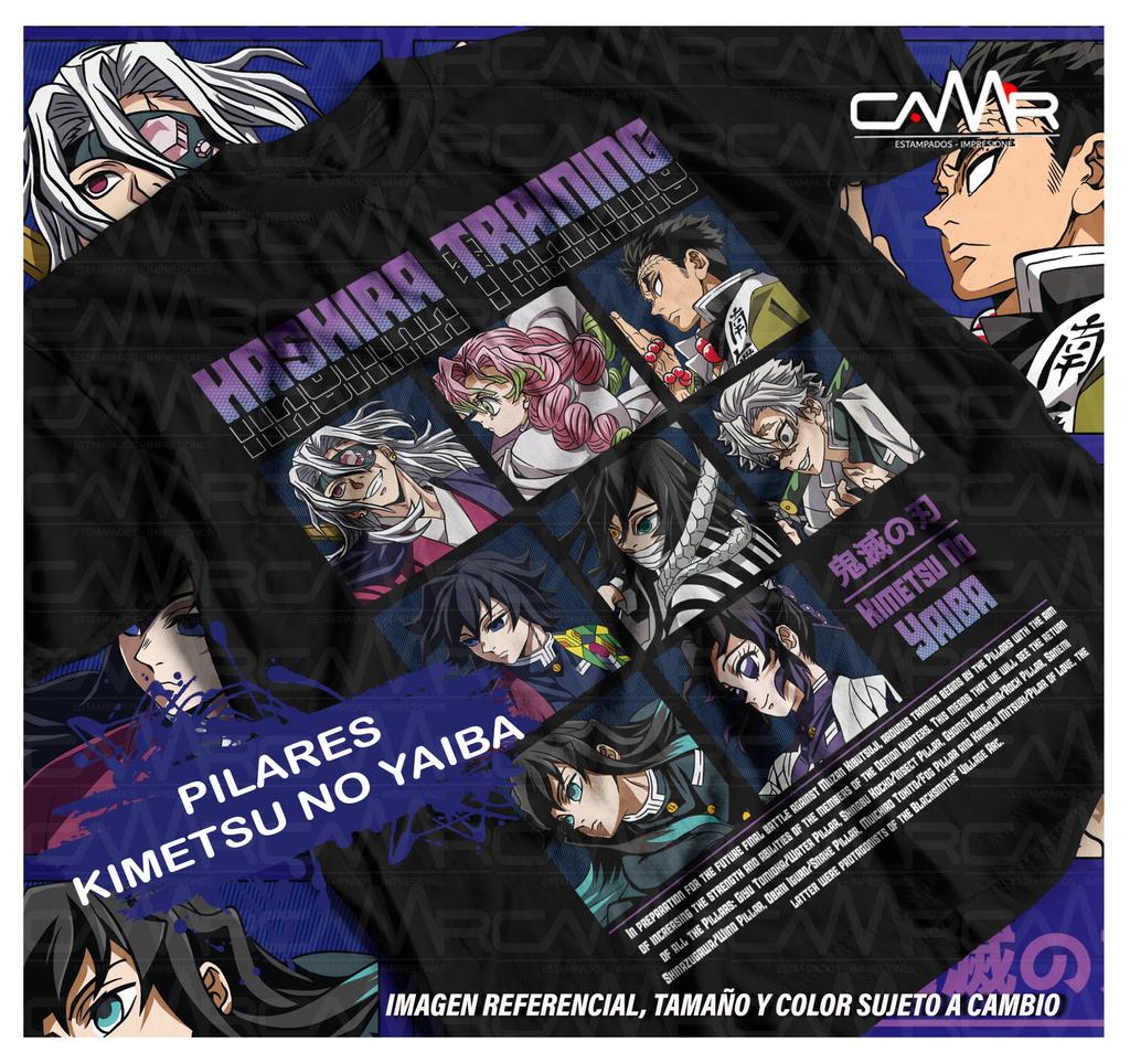 Hashira Demon Slayer T-Shirt Kimetsu No Yaiba Tengen Horror Anime Gift Shirt