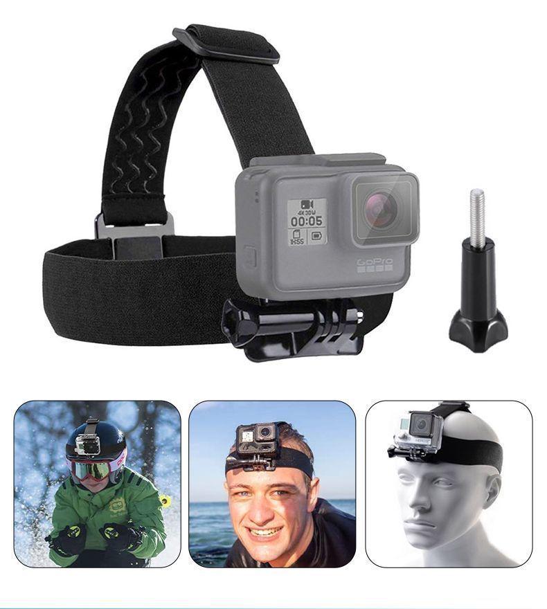 Insta360 AcePro2 Camera Accessories: Riding Headband, Chest Strap, Backpack Clip, Motorcycle Mount