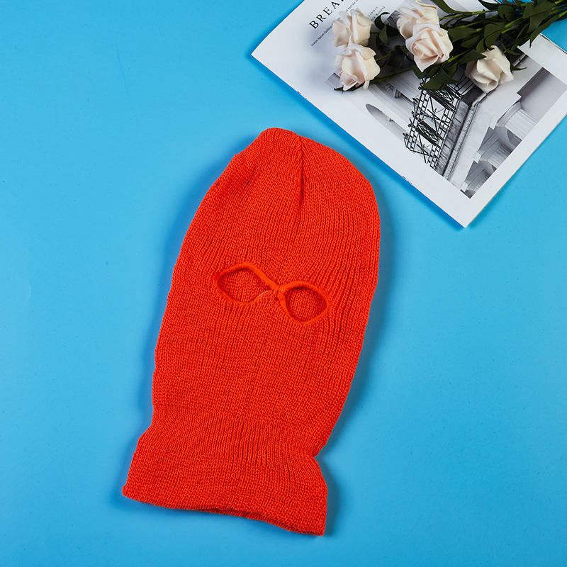 Thermal Knitted Balaclava Full Face Mask Open-Hole for Cold Weather Winter Outdoor Windproof Ski Mask for Men Women