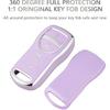 OFFCURVE Key Fob Cover for Nissan, Full TPU Protective Car Key Case Holder for Nissan Xterra Titan Armada Frontier Quest Sentra Infiniti FX35 FX45