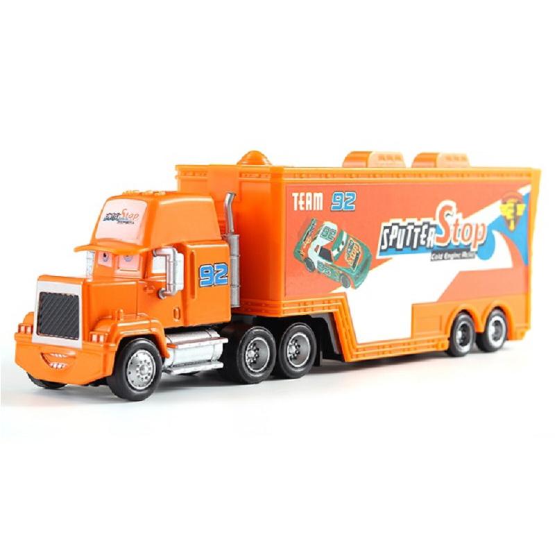 Pixar Cars Truck Model Car Anime Figure Mack Semi-Hauler Rust-eze Racing Toys Children's Birthday Gifts