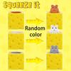 Pop Up Funny Mouse And Cheese Block Squeeze Anti Stress Toy Hide And Seek Figures Stress Relief Fidget Toys For Kids Adults