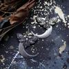 Gothic Retro Moth Charm Halloween Earrings