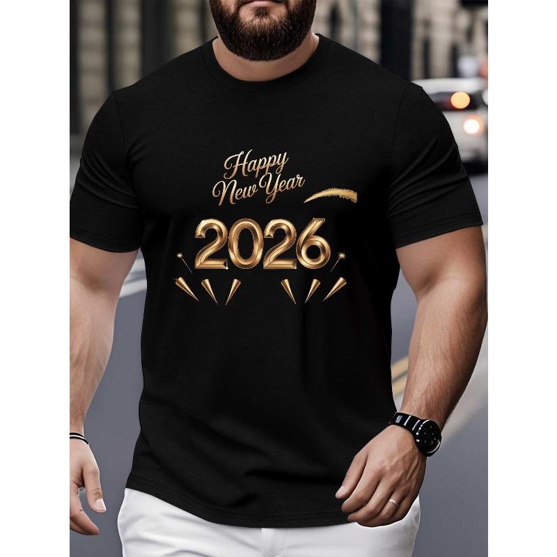 2026 T Shirt 2026 Tee Number 2026 Shirt 2026 Print Tee 2026raphic Tee 2026 New Year T Shirt Happy New Year 2026 Shirt Party Shirt 2026 New Year Shirt