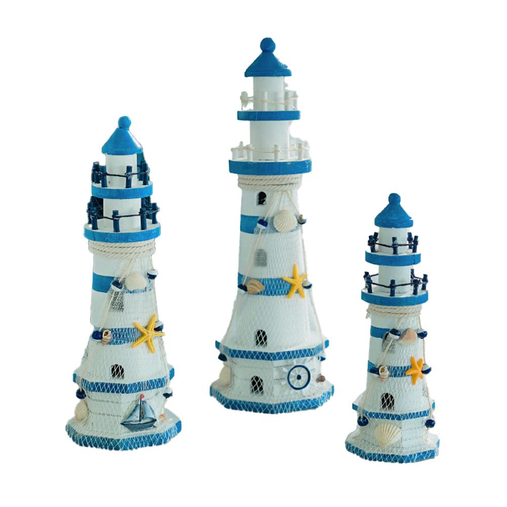Coastal Decor Lighthouse Sea Ornamental Lighthouse Coastal Style Decor Attention To Detail One-of-a-kind Piece