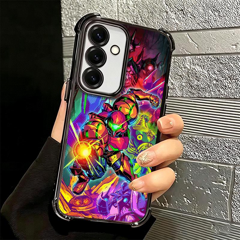 M-Metroids Soft Phone Case For Samsung A17 A27 A07 A37 A57 A16 A56 A15 A55 A14 A54 A13 A53 A26 A36 A25 A35 A24 A34 A23 A33