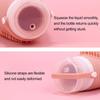 100ml Shower Brush Bottle Silicone Toiletry Containers Portable Travel Refillable Bottles
